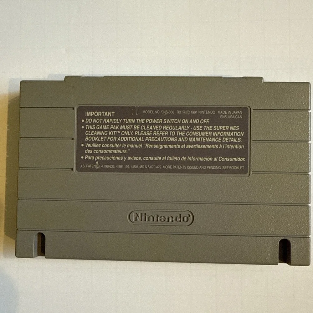 Super Nintendo SNES Mario Paint Cartridge Not Tested Original Owner As Is No Pen